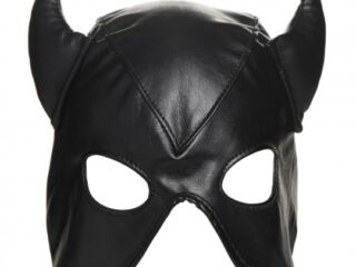 Fetish Hood with Horns